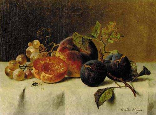 Johann Wilhelm Preyer Trauben Norge oil painting art